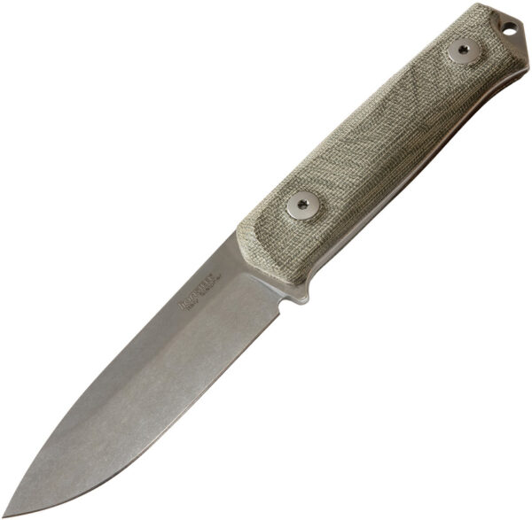 Cuchillo LionSTEEL B41 Bushcraft Green Micarta B41 CVG