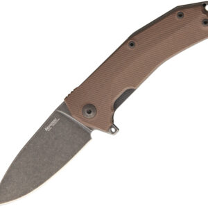 Navaja LionSTEEL KUR Linerlock Br Stonewash KUR B BR