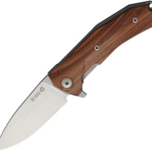Navaja LionSTEEL KUR Linerlock Santos Wood KUR ST