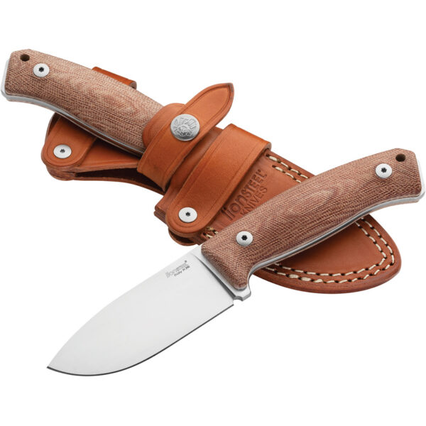 Cuchillo LionSTEEL M2M Fixed Blade Natural Canvas M2M CVN