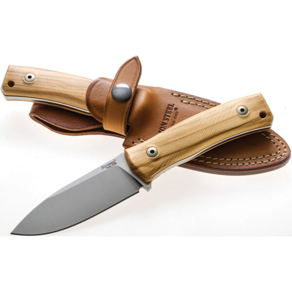 Cuchillo LionSTEEL M4 Fixed Blade Olive Wood M4 UL