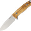 Navaja LionSTEEL M5 Fixed Blade Olive Wood M5 UL