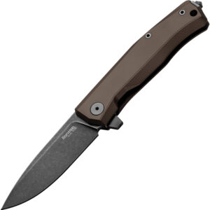Navaja LionSTEEL Myto Framelock Aluminum Brown MT01A EB