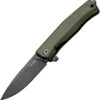 Navaja LionSTEEL Myto Framelock Aluminum Green MT01A GB