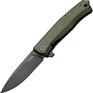 Navaja LionSTEEL Myto Framelock Aluminum Green MT01A GB