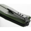 Navaja LionSTEEL Myto Framelock Aluminum Green MT01A GB