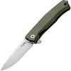 Navaja LionSTEEL Myto Framelock Aluminum Green MT01A GS