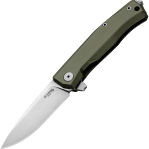 Navaja LionSTEEL Myto Framelock Aluminum Green MT01A GS