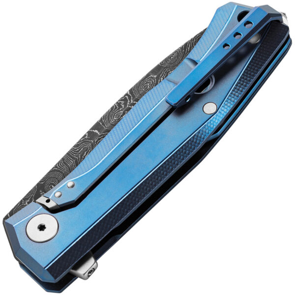 Navaja LionSTEEL Myto Framelock Dam Blue MT01D BL
