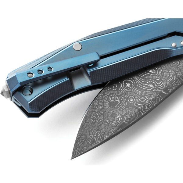 Navaja LionSTEEL Myto Framelock Dam Blue MT01D BL