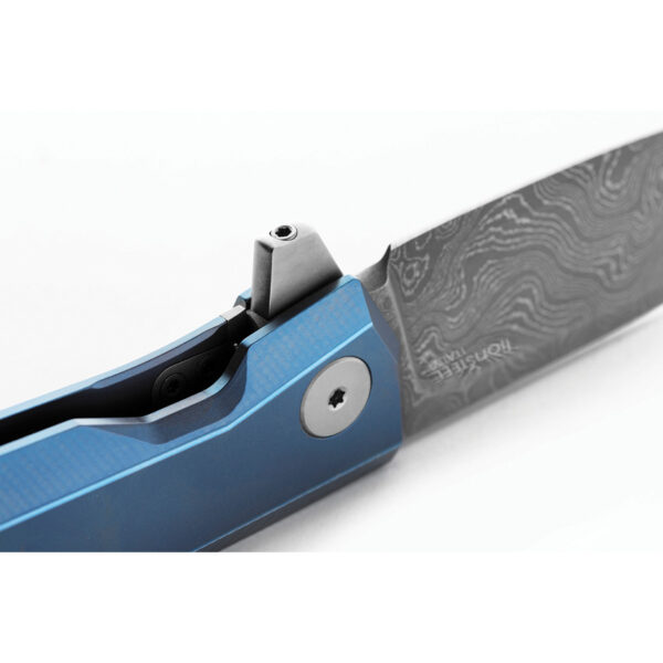 Navaja LionSTEEL Myto Framelock Dam Blue MT01D BL