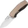 Navaja LionSTEEL N.ONE Framelock Bronze N1 BR