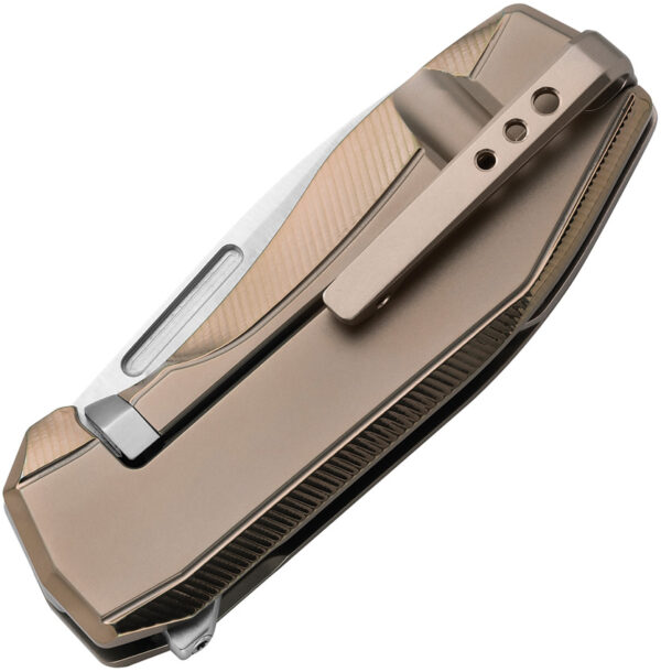 Navaja LionSTEEL N.ONE Framelock Bronze N1 BR