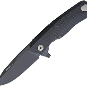LSTROKABB-1.jpg Navaja LionSTEEL ROK Framelock Black ROK A BB