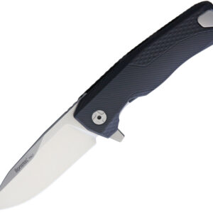 LSTROKABS-1.jpg Navaja LionSTEEL ROK Framelock Black ROK A BS