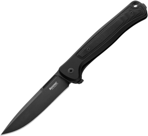 Cuchillo LionSTEEL Skinny Framelock Black Al SK01ABB
