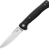 Cuchillo LionSTEEL Skinny Framelock Black Al SK01ABS