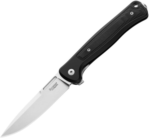 Cuchillo LionSTEEL Skinny Framelock Black Al SK01ABS