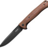 Cuchillo LionSTEEL Skinny Framelock Earth Al SK01AEB