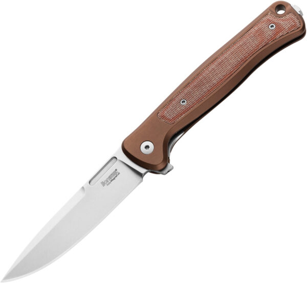 Cuchillo LionSTEEL Skinny Framelock Earth Al SW SK01AES