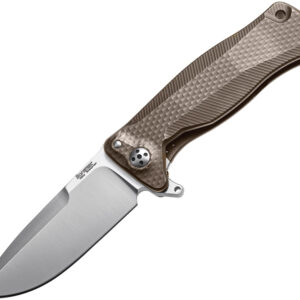 Navaja LionSTEEL SR11 Framelock Titanium Bronze SR11 B