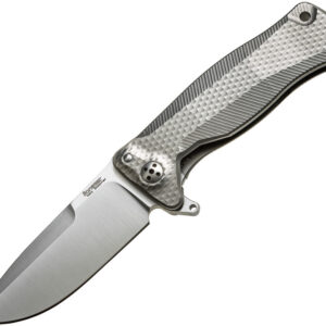 Navaja LionSTEEL SR11 Framelock Titanium Gray SR11 G