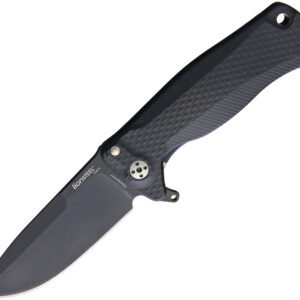 LSTSR22ABB-1.jpg Navaja LionSTEEL SR22 Framelock Black SR22A BB