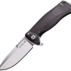 Navaja LionSTEEL SR22 Framelock Black Satin SR22A BS