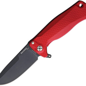 LSTSR22ARB-1.jpg Navaja LionSTEEL SR22 Framelock Red SR22A RB