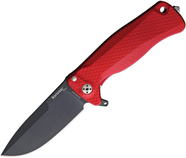 Navaja LionSTEEL SR22 Framelock Red SR22A RB