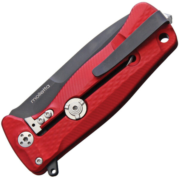 Navaja LionSTEEL SR22 Framelock Red SR22A RB
