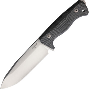 Cuchillo LionSTEEL T6 Fixed Blade Black Micarta T6 CVB