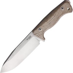 Cuchillo LionSTEEL T6 Fixed Blade Natural Micarta T6 CVN