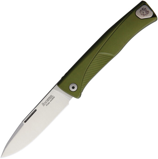 Navaja LionSTEEL Thrill Slip Joint Green Al TL A GS