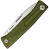 Navaja LionSTEEL Thrill Slip Joint Green Al TL A GS