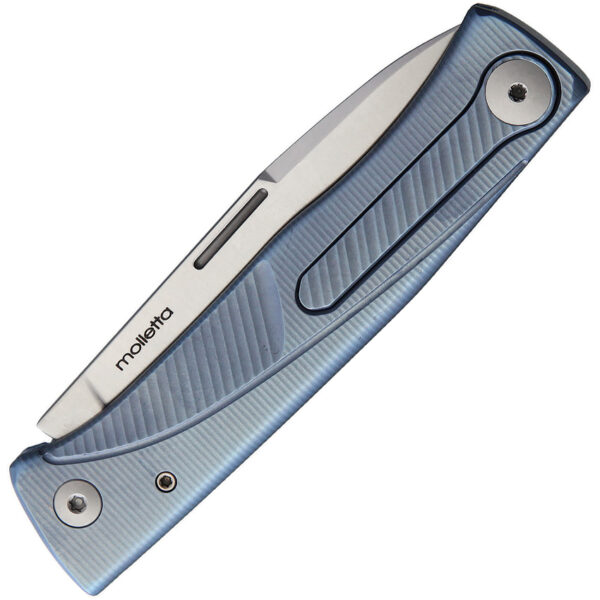 Navaja LionSTEEL Thrill Slip Joint Blue TL BL