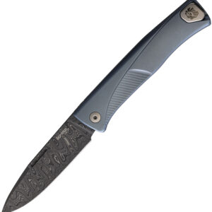 LSTTLDBL-1.jpg Navaja LionSTEEL Thrill Folder Dam Blue TLD BL