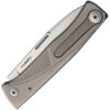 Navaja LionSTEEL Thrill Slip Joint Gray Ti TL GY