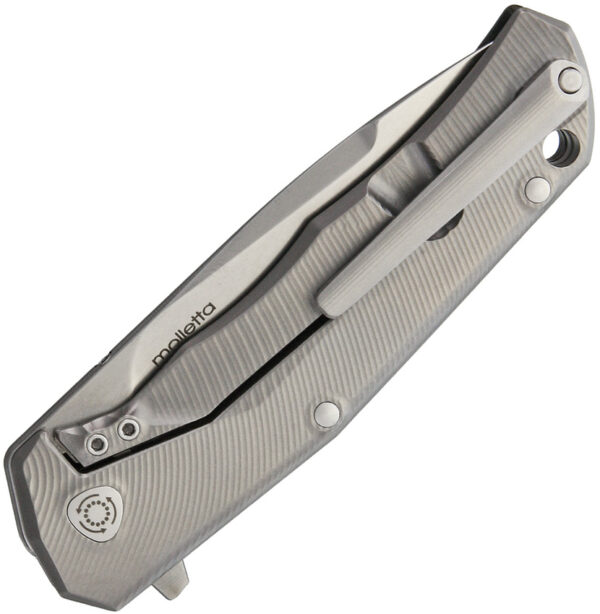 Navaja LionSTEEL TRE Titanium Framelock CF TRE FC