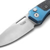 Navaja LionSTEEL Twain Button Lock CF Blue TW BL CF