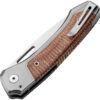 Navaja LionSTEEL Twain Button Lock Nat Mic TWGY CVN