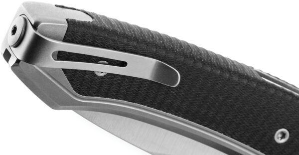 Navaja LionSTEEL Twain Button Lock Blk G10 TW GY GBK