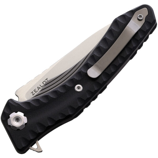 Navaja Maxace Zealot Linerlock Black  MCZ201