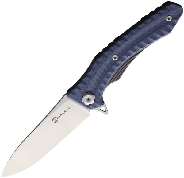 Navaja Maxace Zealot Linerlock Blue-Gray  MCZ202