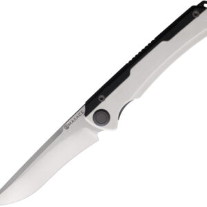 MAXMM281A-1.jpg Navaja Maxace Kestrel Framelock White MAXMM28-1-A
