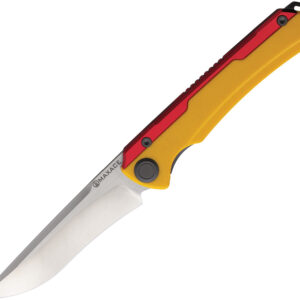 MAXMM281D-1.jpg Navaja Maxace Kestrel Framelock Yellow/Red MAXMM28-1-D