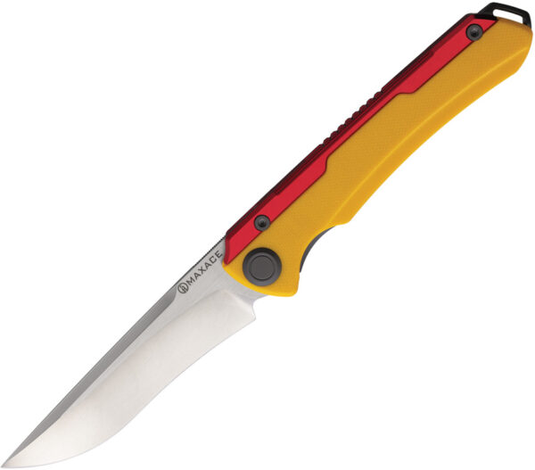 Navaja Maxace Kestrel Framelock Yellow/Red MAXMM28-1-D