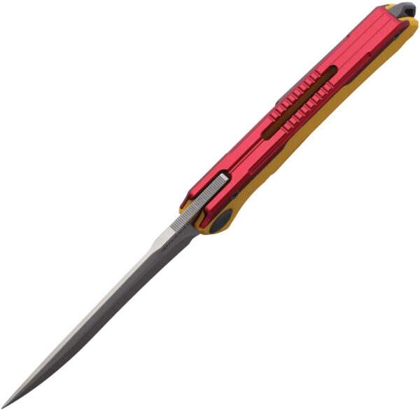 Navaja Maxace Kestrel Framelock Yellow/Red MAXMM28-1-D