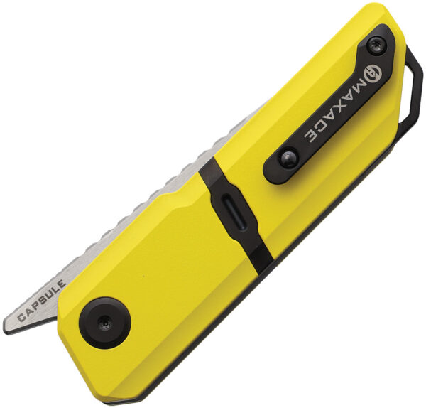 Navaja Maxace Capsule Linerlock Yellow  MM29-1-A