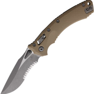 Navaja automática Microtech Amphibian S/E Ram-Lok Tan AP 137RL-11APFLGTTA